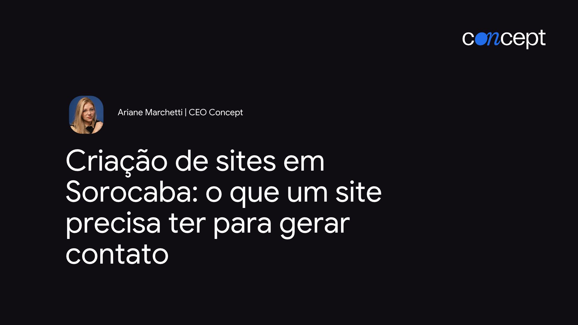 Capa do artigo Criação de sites em Sorocaba: o que um site precisa ter para gerar contato