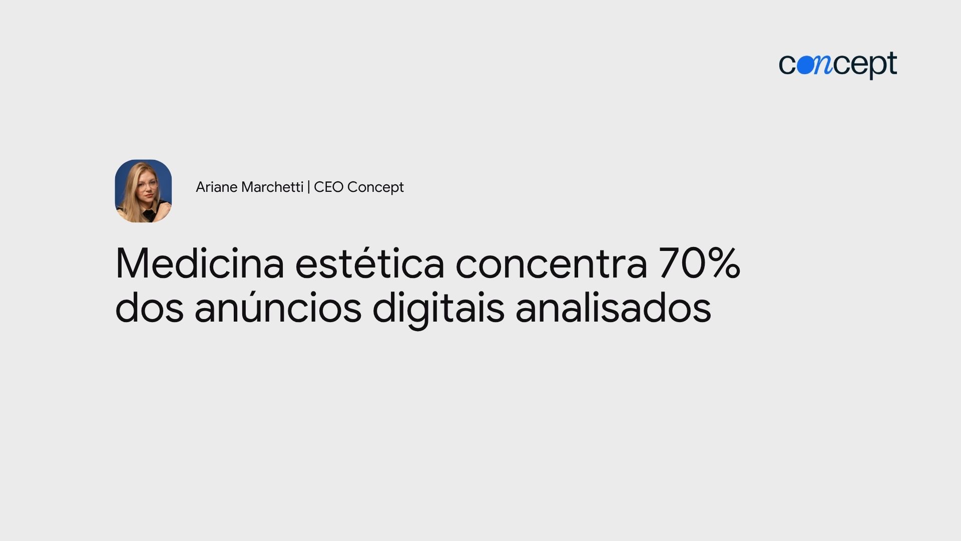 Capa do artigo Medicina estética concentra 70% dos anúncios digitais analisados