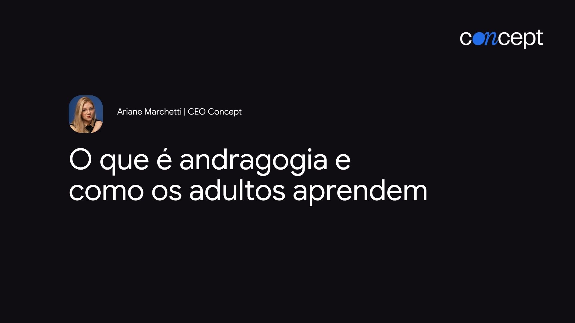 Capa do artigo O que é andragogia e como adultos aprendem na prática